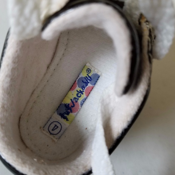 Jack & Jil Baby Shoes Black & White - Picture 8 of 8